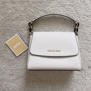 Michael Kors White/Vanilla Handbag